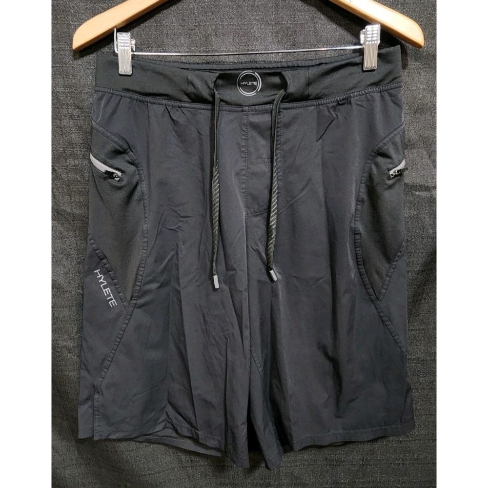 Hylete Performance Shorts‎ Mens Size Medium Long Active Gym Verge Crossfit EUC